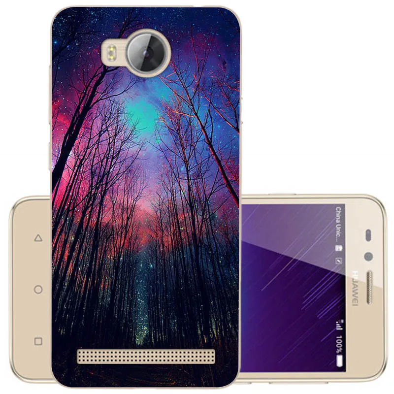 CaseRiver 4 5 дюйма для Huawei Y3 II мягкий силиконовый защитный чехол телефона Y3II|cover for