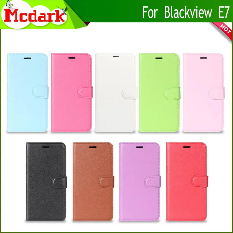 Mcdark для Blackview E7 кожаный флип чехол 5 дюймов Защитные чехлы телефонов с силиконовым