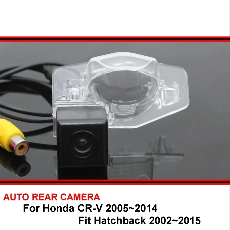 Per Honda Crv Cr-V Fit Hatchback 2002 ~ 2015 Car Rear View Camera Trasera Auto Reverse Parcheggio Di Sostegno Di Visione Notturna Impermeabile Hd