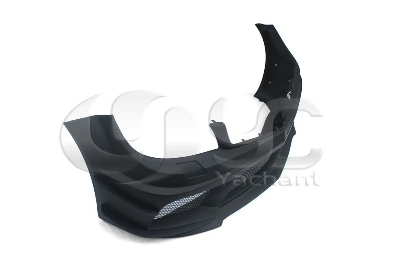 2008-2011 Mercedes Benz  W204 C63 Sedan & Coupe Black Edition Style Front Bumper FRP (4)