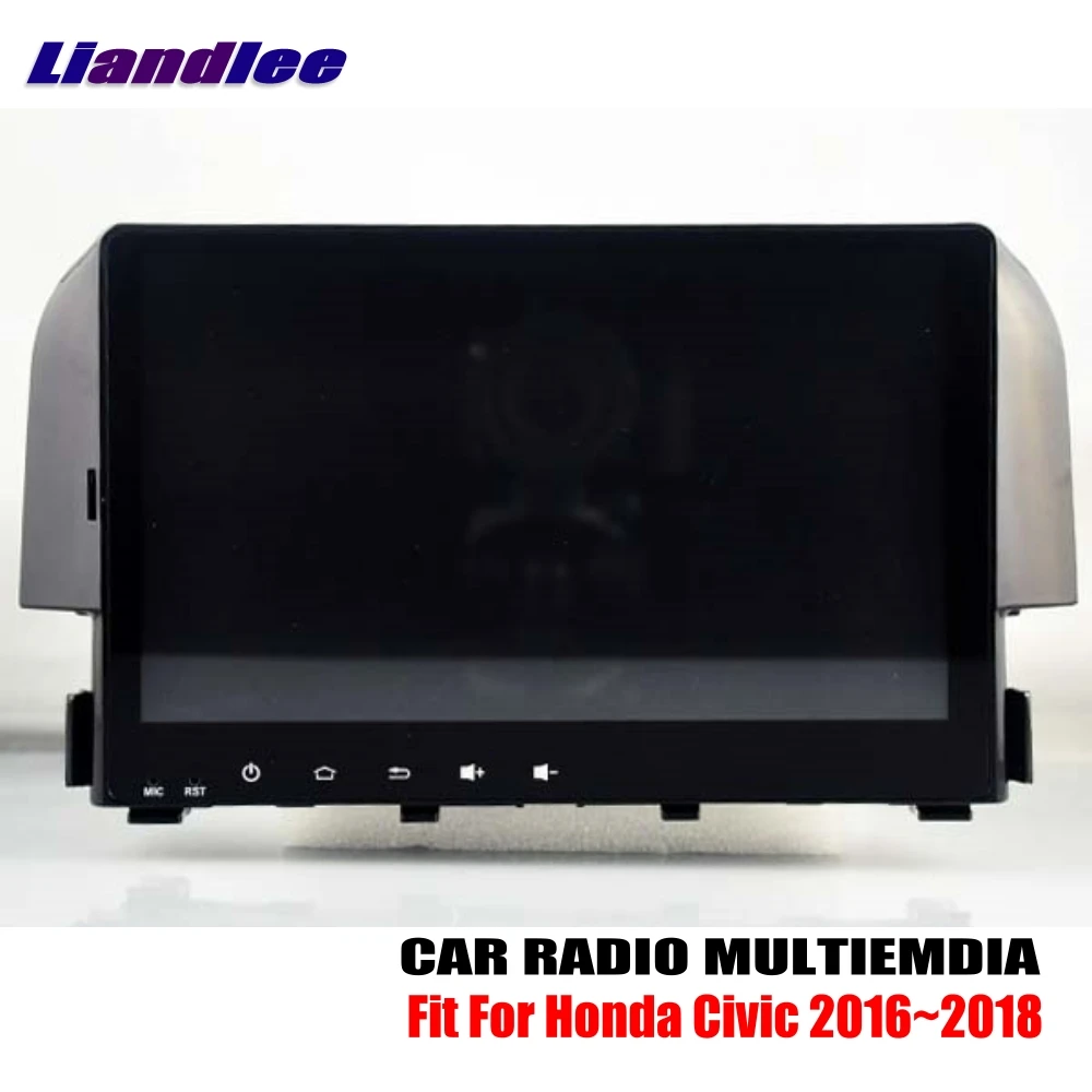 Cheap Liandlee For Honda Civic 2016~2018 Android Car Radio Player GPS Navi Navigation Maps Camera OBD TV Screen Multimedia no CD DVD 2