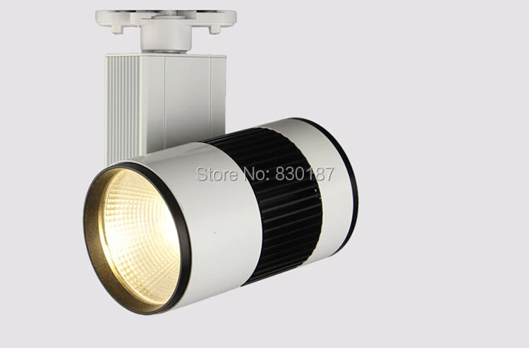 

COB LED track light 50W 5500LM 110V 220V 240V Track rail Led spot light Clothing store lights Industrial lighting Wall lamps