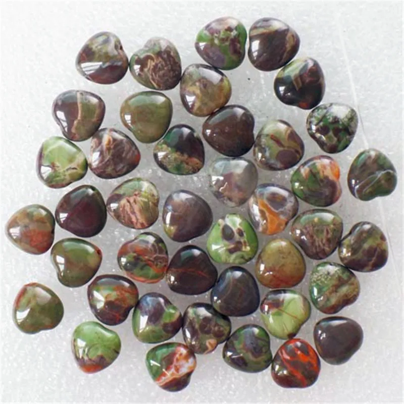 (80pcs/lots) Free Shipping Wholesale Natural Spiderweb Agates Pendant Bead 10x5mm Heart Charm Make For DIY Jewelry Good Quality | Украшения