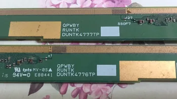 

A Pair QPWBY RUNTK DUNTK4776TP DUNTK4777TP LCD Panel PCB Part