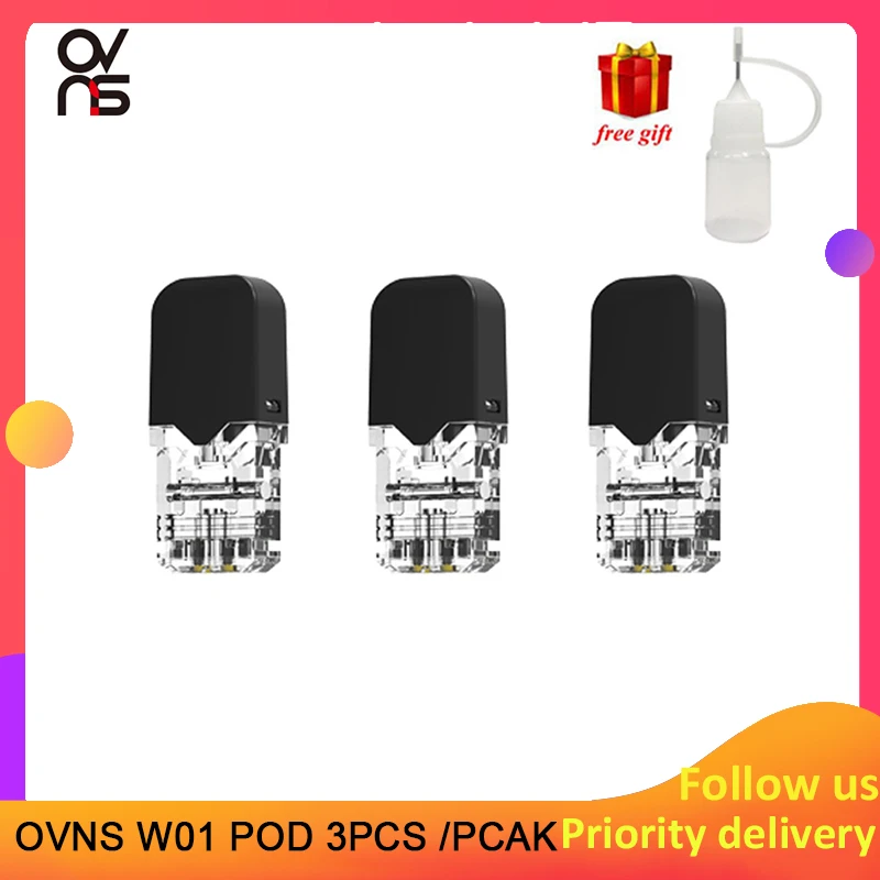 3 шт./упак. Rofvape OVNS W01 Pod для ОВНС W01 комплект pod системы комплект картриджа