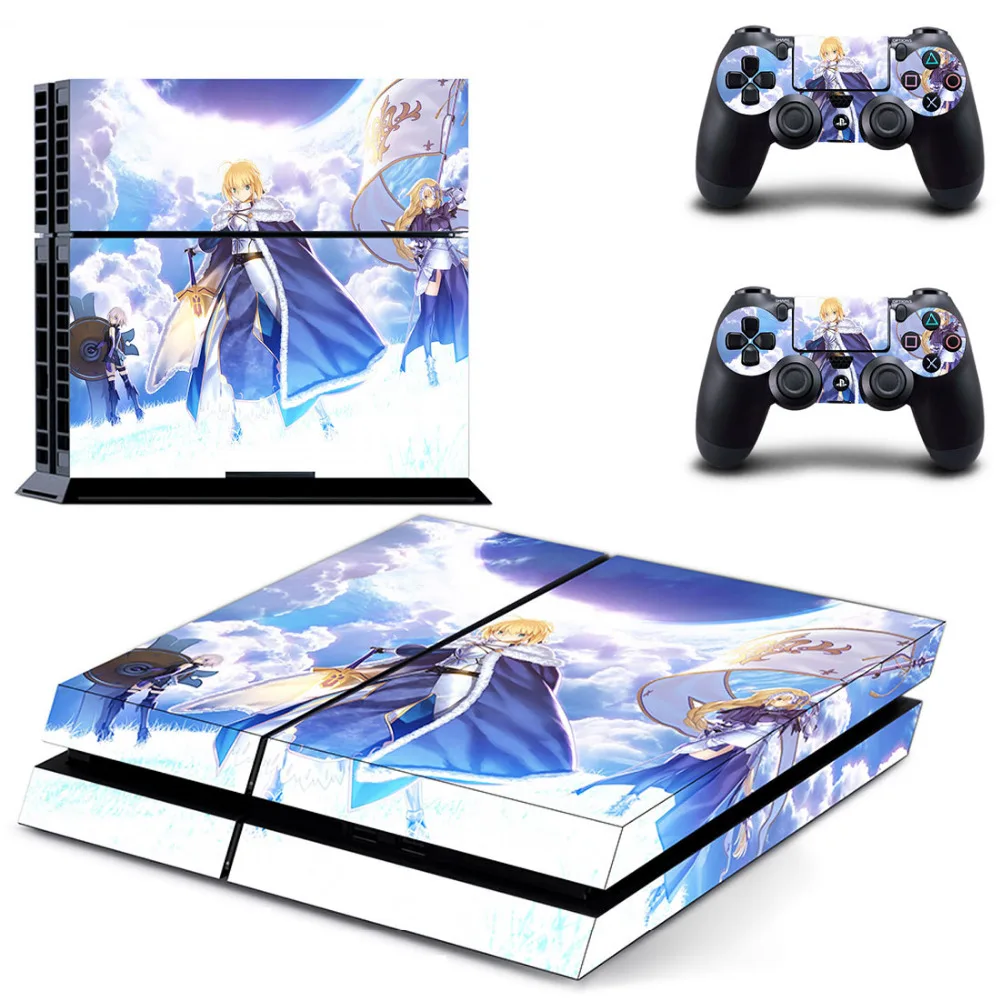 Новые симпатичные аниме девушка PS4 Наклейку Кожи Для Sony Playstation 4 Консоли защитная