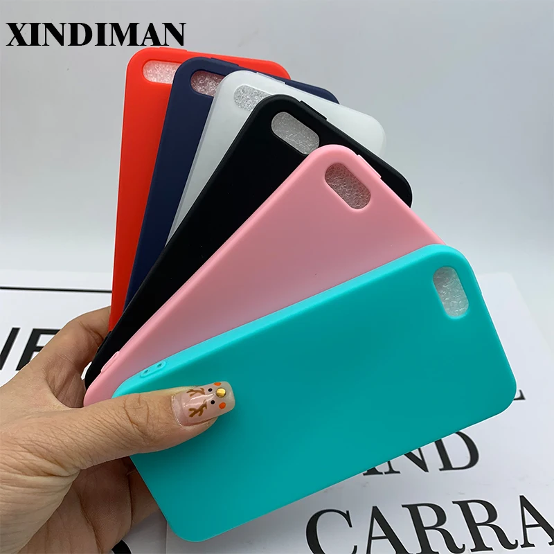XINDIMAN 4.0inch for iphone 5s case solid color mayye plain silicone for iphone 5C cover soft TPU ultra thin fundas for iphone5
