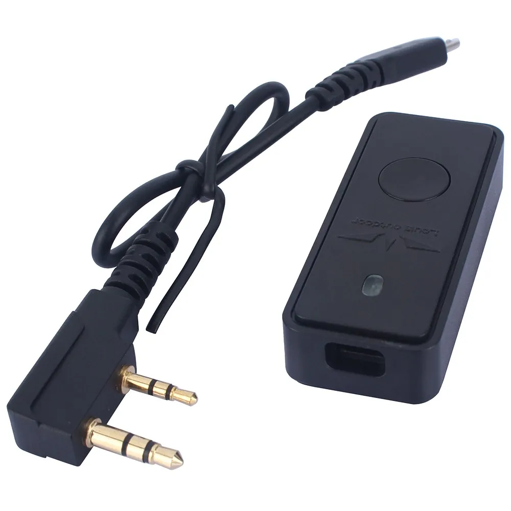 

Adaptador motocicleta BT Helmet Interphone Intercom Two-way Radio Adaptador Bluetooth