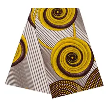 Анкара Африки полиэстер воск принты ткань waxHigh качество 6 ярдов африканская ткань для вечерние платье