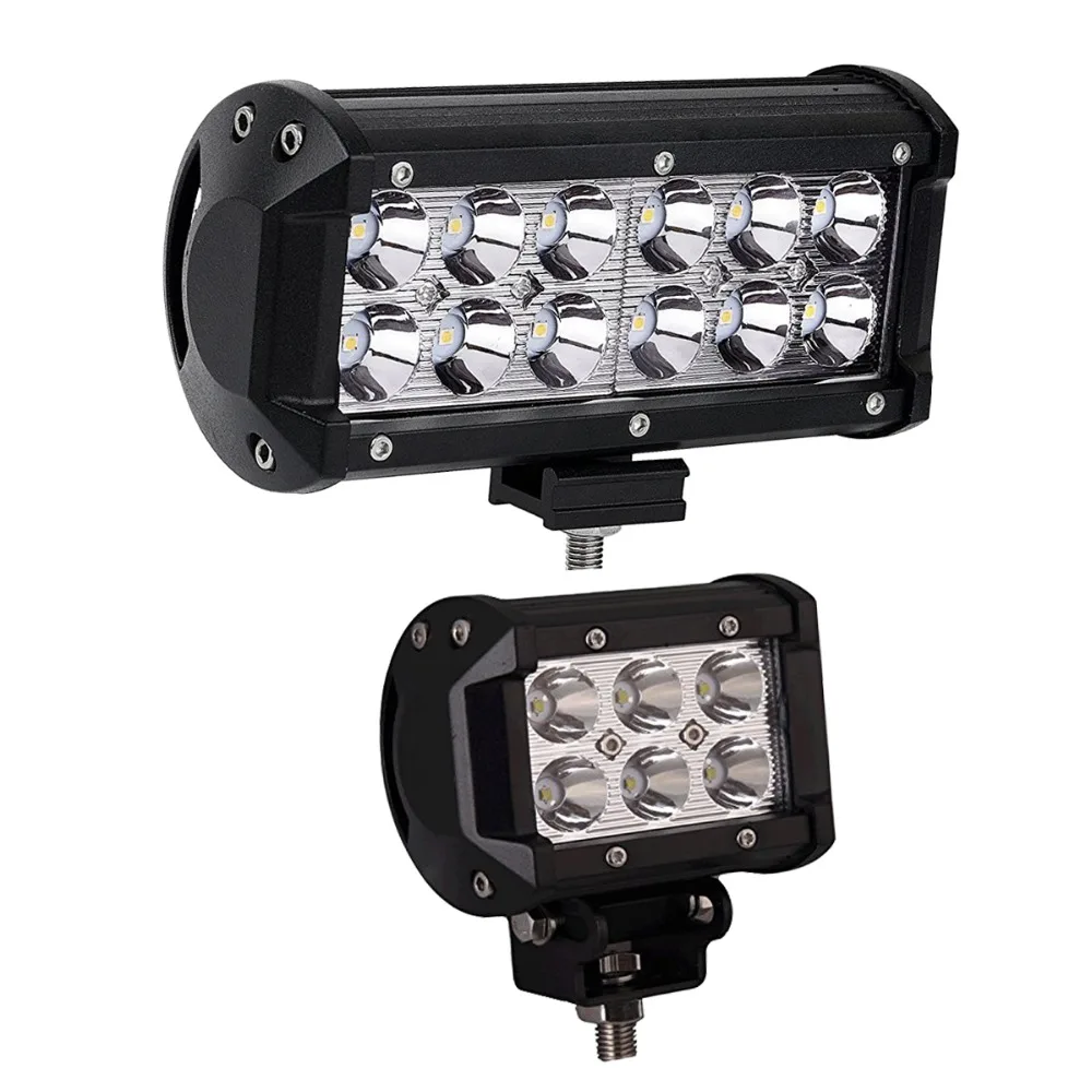 18W 24W Car LED Work Light Bar Waterproof Offroad Car Work headlight