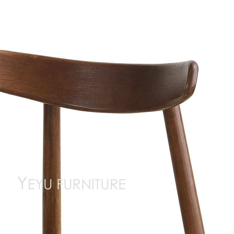 Минималистский современный Дизайн твердые деревянные мягкий стул, мода Дизайн удобный деревянный стул с Подушки, стул отдыха 1 шт