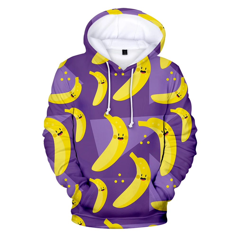 

High Quality Fruit Sweatshirt Men/Women Fashion Casual Harajuku Style Anime Hoodie 3D Print Fruit Men's Hoodies Streetwear Top
