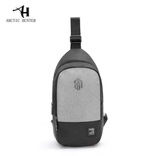 ARCTIC HUNTER, новинка, вместительная Мужская нагрудная сумка, Оксфорд, через плечо, для отдыха, модная сумка на плечо, Мужская нагрудная сумка, водонепроницаемая