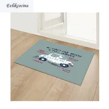 Мультяшный автомобильный коврик для гостиной Впитывающий Коврик для ванны коврик для гостиной спальни ковровое покрытие для пола Infantil