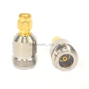

100 Pieces shipping by DHL SMA - N adapter N female jack to SMA male plug straight adapter RF connector NEW high quality !