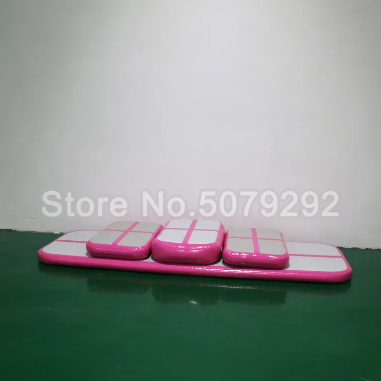 

Free Shipping Inflatable Air Track Mats With Pump Hot Sale Air Track Set For Gym DWF Tumbling Track Mini Airtrack/Air Board
