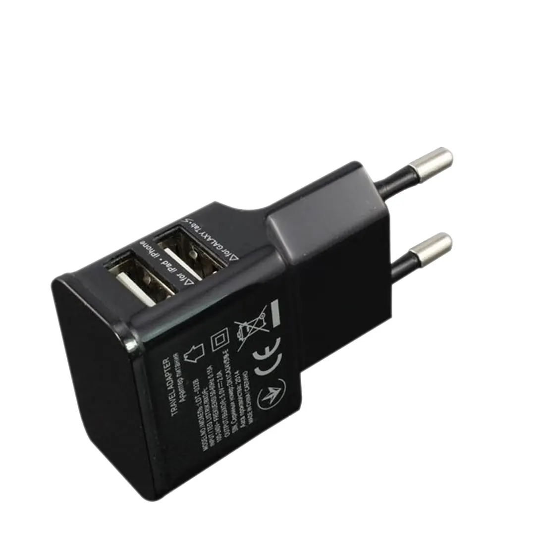 Etmakit 5 V 2A/1A العالمي شاحن USB للسفر محول جدار المحمولة الاتحاد الأوروبي التوصيل الهاتف الذكية شاحن آيفون اللوحي سامسونج S4 5 Etmakit 5 V 2A/1A العالمي شاحن USB للسفر محول جدار المحمولة الاتحاد الأوروبي التوصيل الهاتف الذكية شاحن آيفون اللوحي سامسونج S4 5