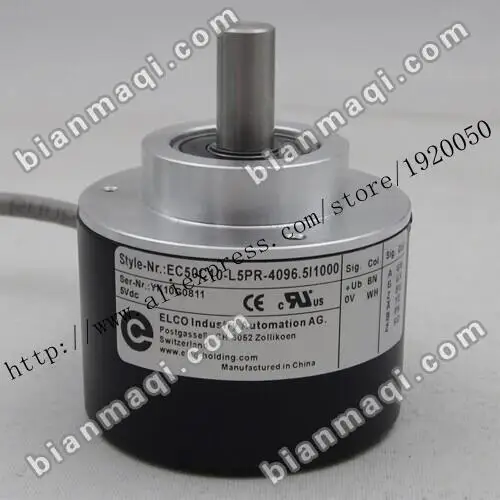 

The rotary encoder performance EC50C10-L5PR-4096.5I1000 Elco ELCO stable line 4096