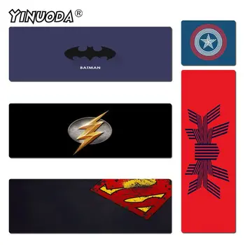 

Yinuoda Superhero Logo Gaming Or Office Mice Play Mats Size 30x90cm and 40x90cm Gaming Mousepads