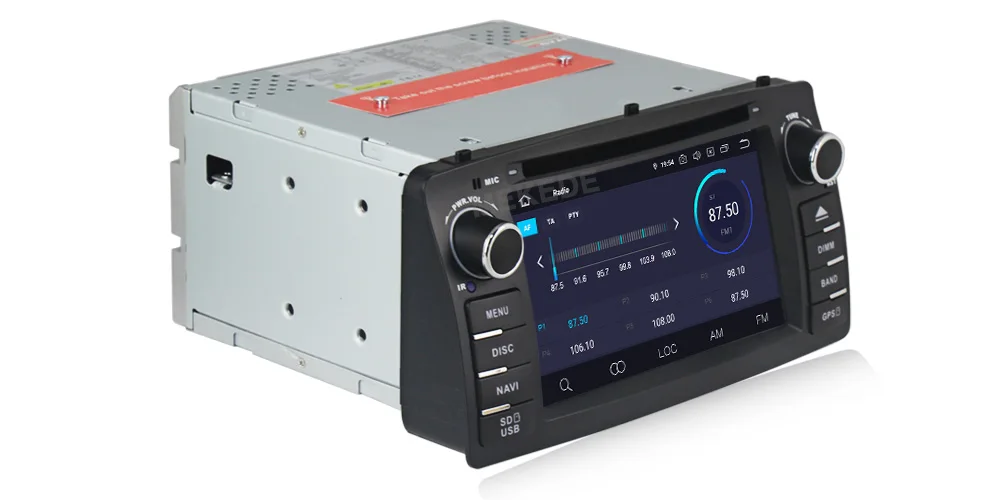 Best IPS DSP Android 9.0 4+64G car multimedia dvd player For Toyota Corolla E120 BYD F3 with GPS navigation radio stereo audio WIFI 45