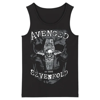 

Bloodhoof Avenged Sevenfold HardMetal Deathcore Hard Metal men's top Tank Tops Asian Size