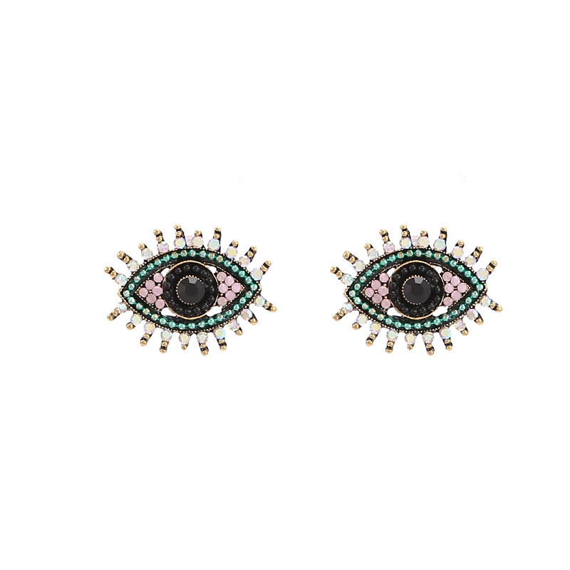 Stud Earrings stud earrings for women statement oorbellen Wedding Earring Turkey Blue