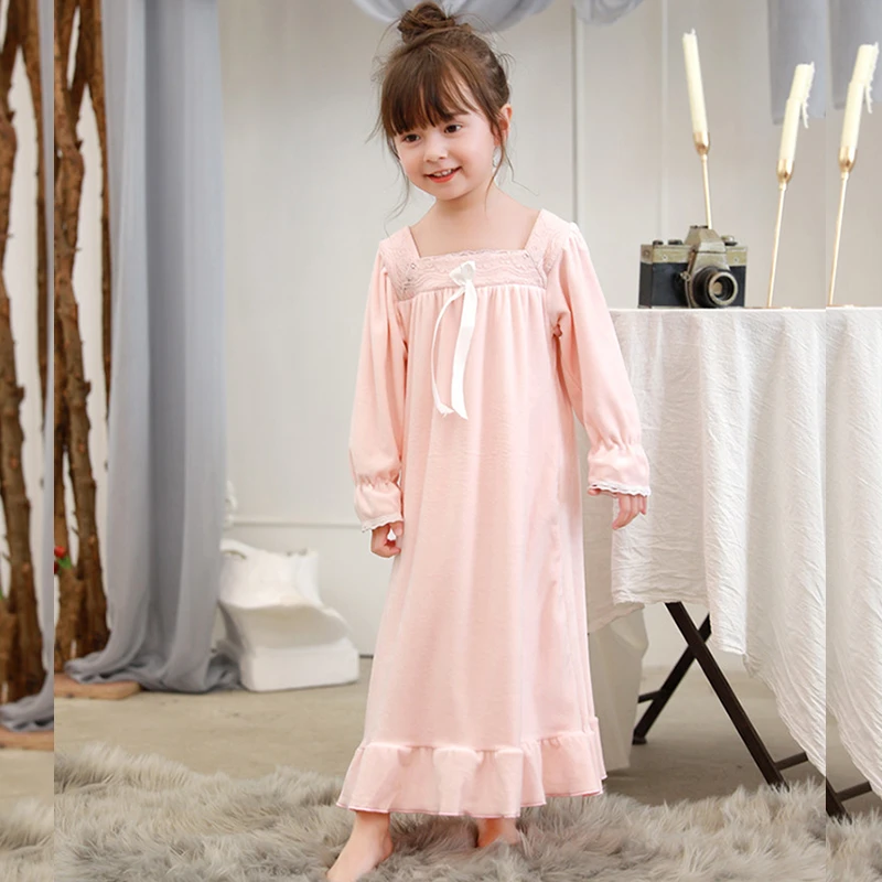 Ropa De Princesa Para Niña, Camisón De Manga Larga Para Dormir, Camisas, Vestido De Navidad, Ropa De Dormir Para Niños De A 12 Años | idusem.idu.edu.tr