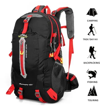 

40L Waterproof Trekking Bags Travel Camp Hike Laptop Daypack Outdoor Trekking Climb Back Bags Camping Army Tactical backpack
