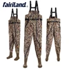 41-46 size chest wader with wading boots wading pants Camouflage color Taiwan 420D Nylon Super Tough fishing waders 1
