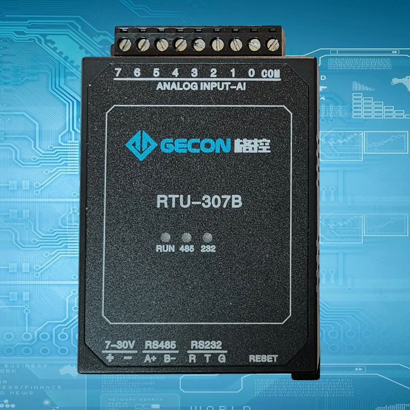 

Converting 0/4-20MA to RS485 8 Analog Acquisition Module Current-voltage AD Converter MODBUS