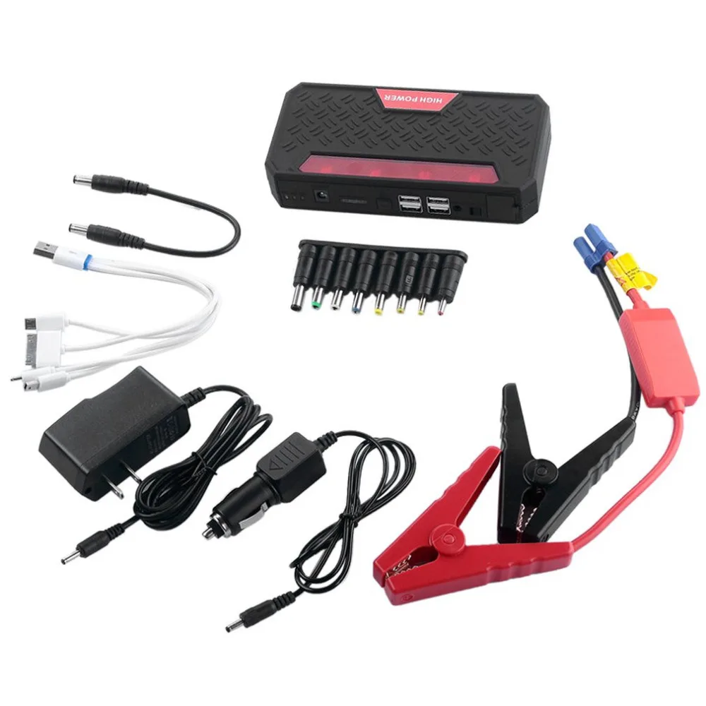 

CY-013 12V Ultra-thin Car Battery 6000mAh Jump Starter Multifunctional Starter Portable Car Accessories With SOS Light