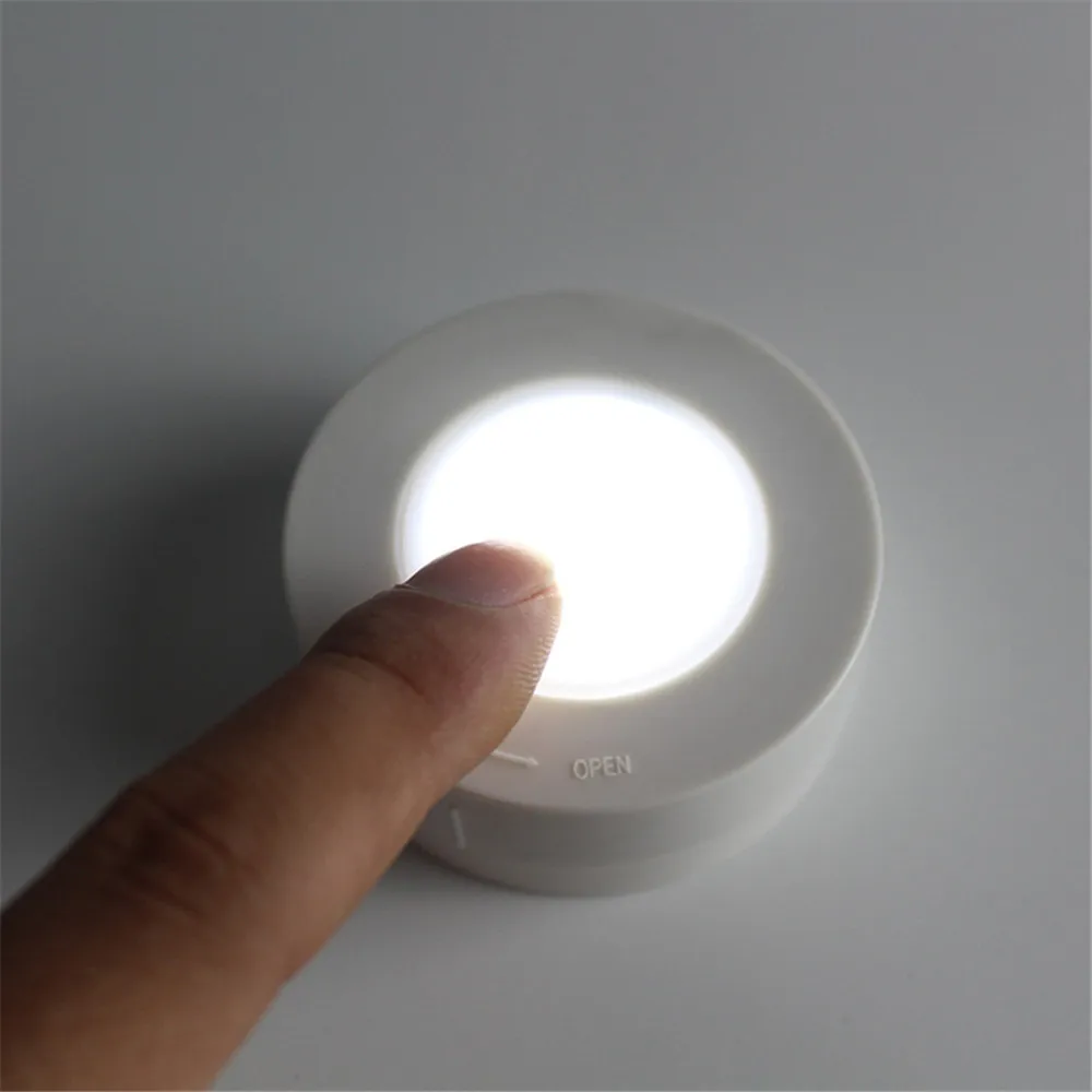  Mini led under cabinet light AAA battery powered Home night lamp with Remote Wireless lighting for  - 32958980318