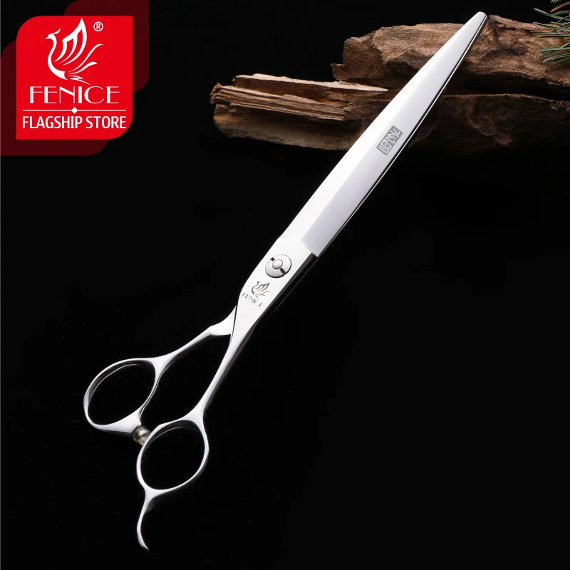 Ножницы для груминга домашних животных Fenice 7 25 дюйма японские 440с|Ножницы собак| |