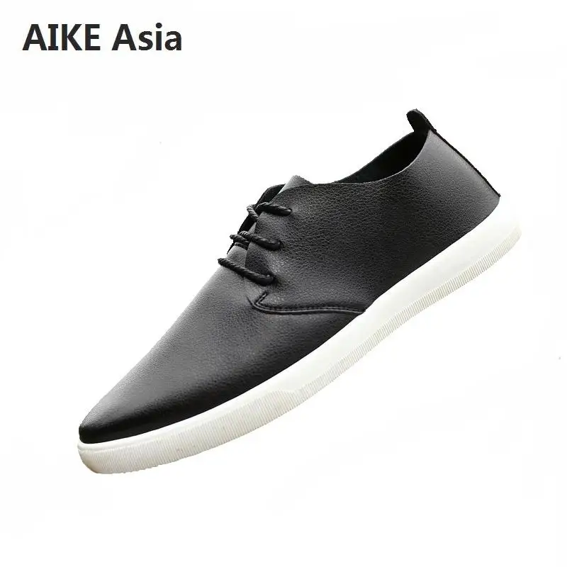 

Men Casual Shoes Classic Fashion Male Lace up Flat Black Red Comfortable Student Sneakers Footwear Dropship EUR 38-47