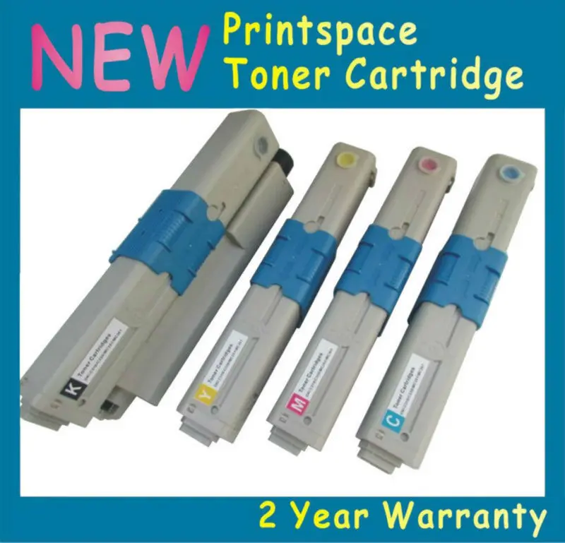 4x Toner Cartridges for OKI MC363 MC363dn C332 C332dn Printer 46508720 19 18 17 46508716 15