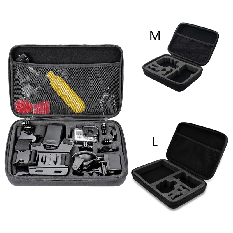 

Gopro Accessory Storage Bag Portable Camera Carry Case Medium Large Size EVA Shockproof Collection Bag for GoPro Hero 7 6 5 4 3