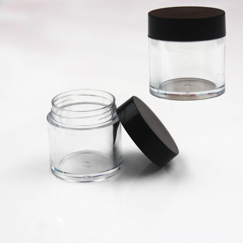 

Empty Cosmetic Containers Bottle 10Gram Contenitori Cosmetici Jar Envases Plastico Garrafa Plastic Jars With Lid Makeup Storage