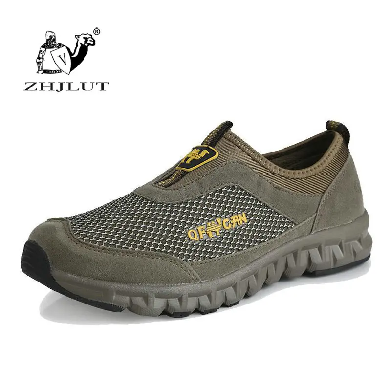 New Brand Men Outdoor Hard Count Light Breathable Running Shoes Men Athletic Running Sports Sneakers High Quality Soft Shoes