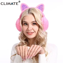 Ear Muffs Warmer Women Kids Cat CLIMATE for Teenager Girls Lovely