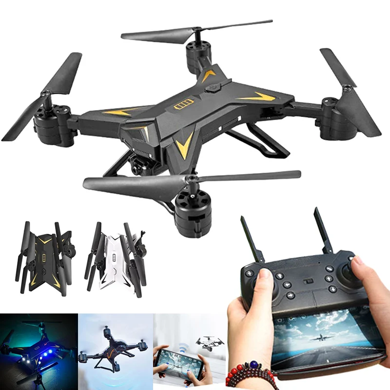 

Foldable Aircraft Drone RC Quadcopter with HD Camera 1080P Remote Control 998