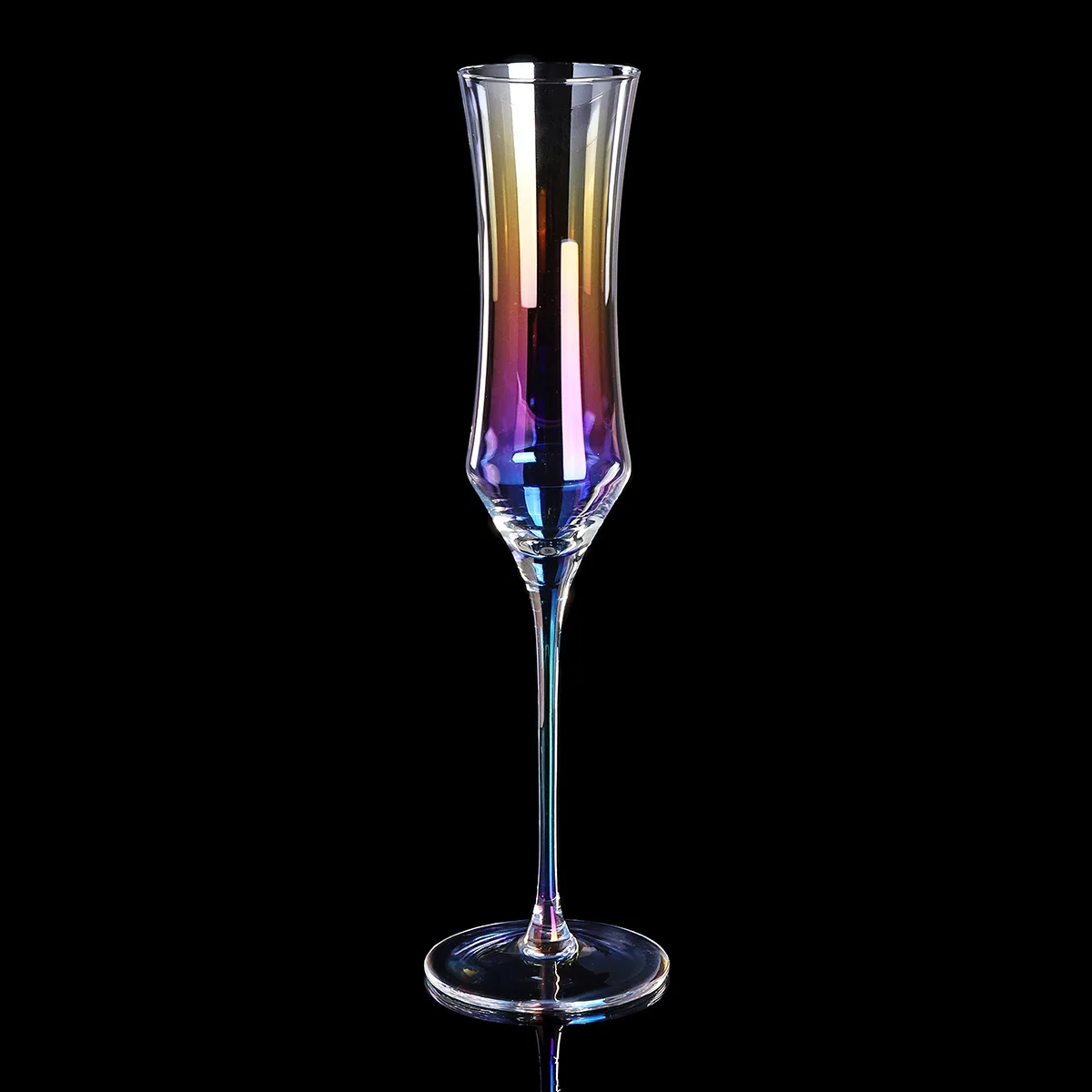 Радужный бокал для вина, Хрустальный Бокал для коктейлей, бокал для шампанского, бокал для бренди, бокал для напитков, бар, отель, вечерние, свадебные стаканы для напитков