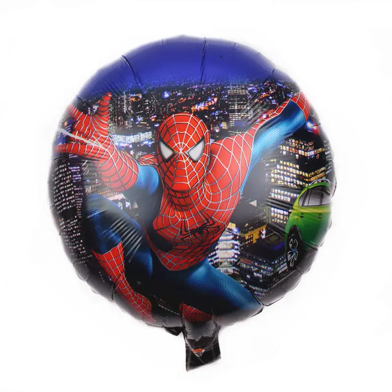 TSZWJ 18 дюймов круглый паук алюминиевый шар, для дня рождения вечерние игрушечный воздушный шар - Цвет: Figure balloon