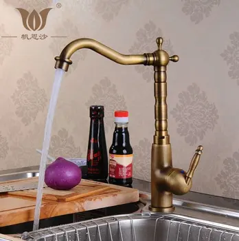 

Free shipping New Tide of European Retro Style and Bronze Brushed Surface Bathroom Basin Faucet By Brass Body Mixer Tap FES-7866