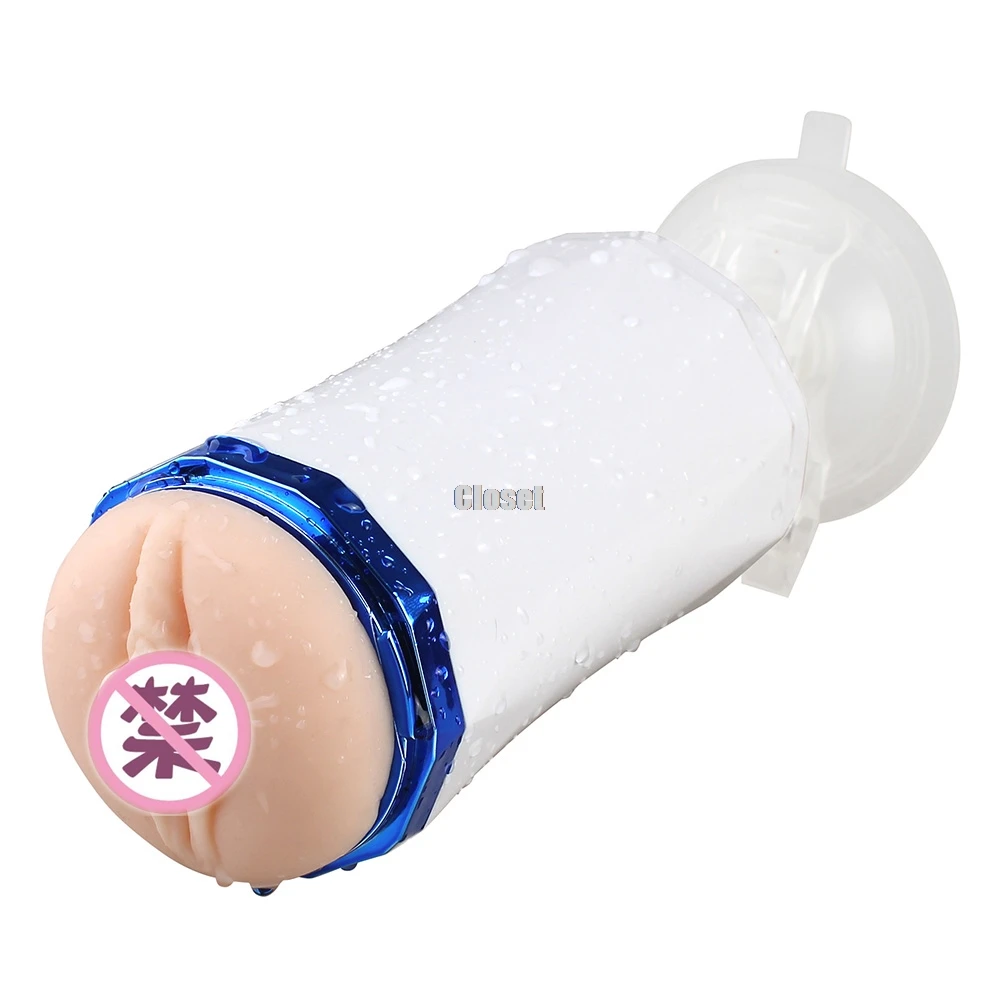 Roselex Мужской Hands Free Masturbator искусственной вагины рот киска Для мужчин мужской
