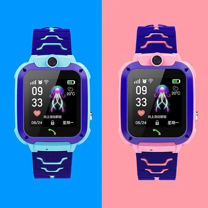 

Kids Smart Watch Waterproof Smart watch Touch Screen SOS Phone Call Device Location Tracker Anti-Lost childs smart watch