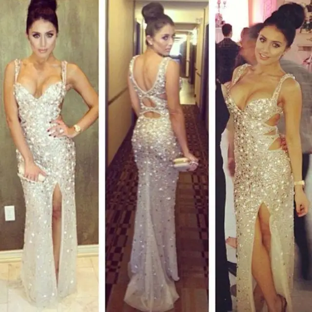 kim kardashian prom dress