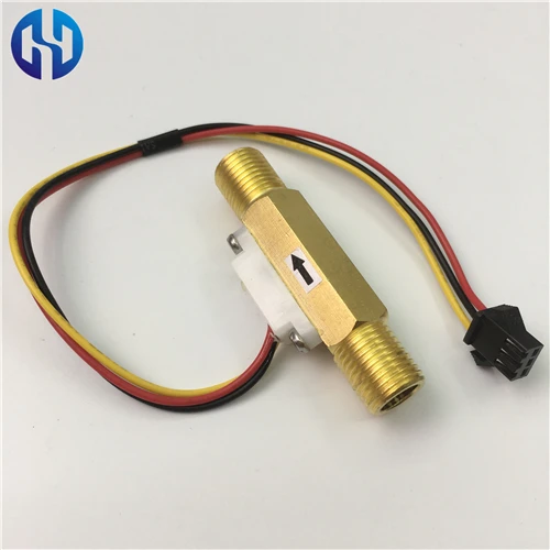 -BG1-4 water brass hall flow rate sensor meter  (1)