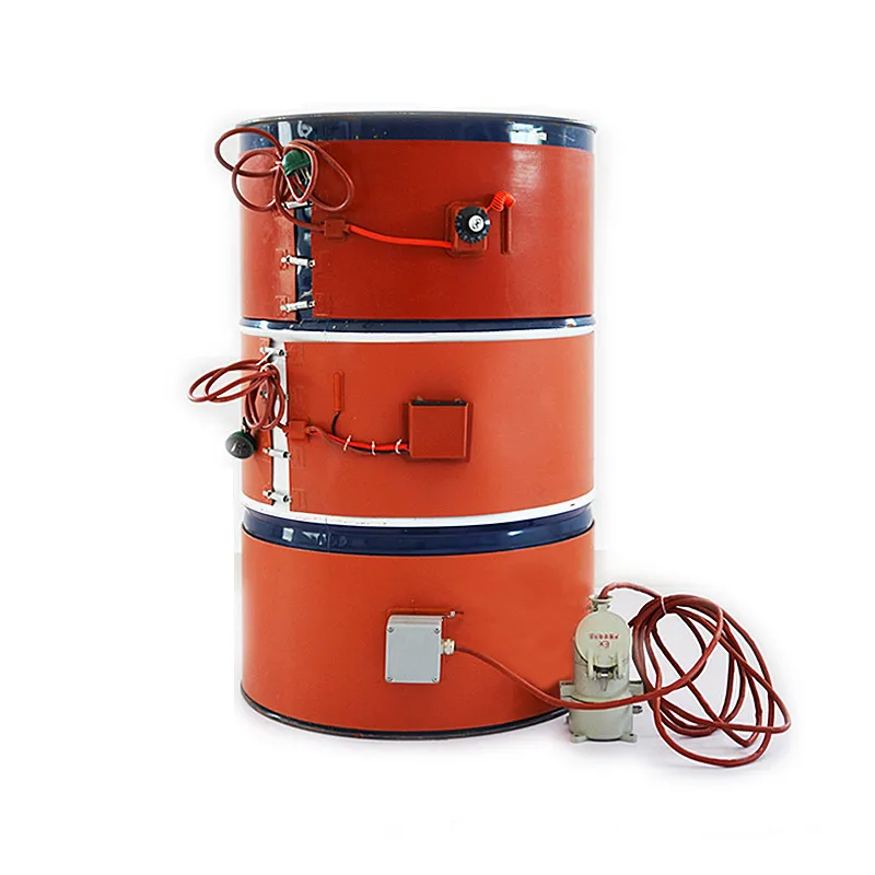 250x1740mm With Digital temperature Controller Drum Silicone Heater