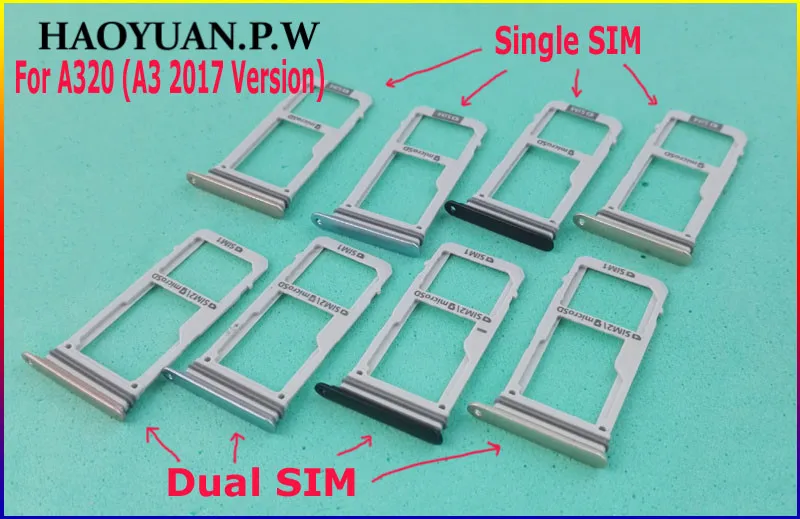 Новый оригинальный корпус Одиночная и двойная sim карта micro SD лоток Слот держатель