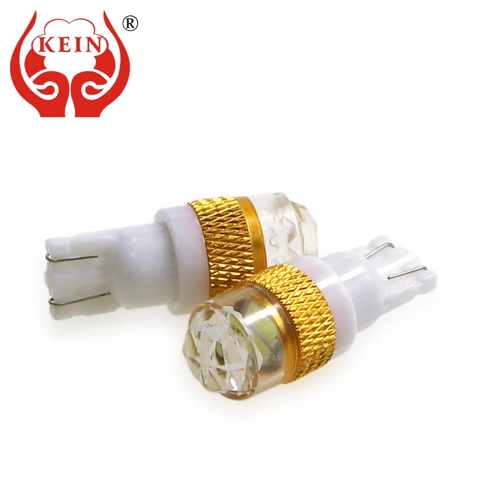 

KEIN 50PCS t10 led w5w 5630 5730 2smd 194 168 12V auto side wedge reading interior bulb light lamp signal car styling for Nissan